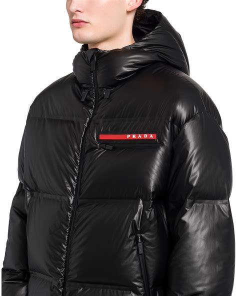 prada light nylon puffer jacket|Prada puffer jacket sale.